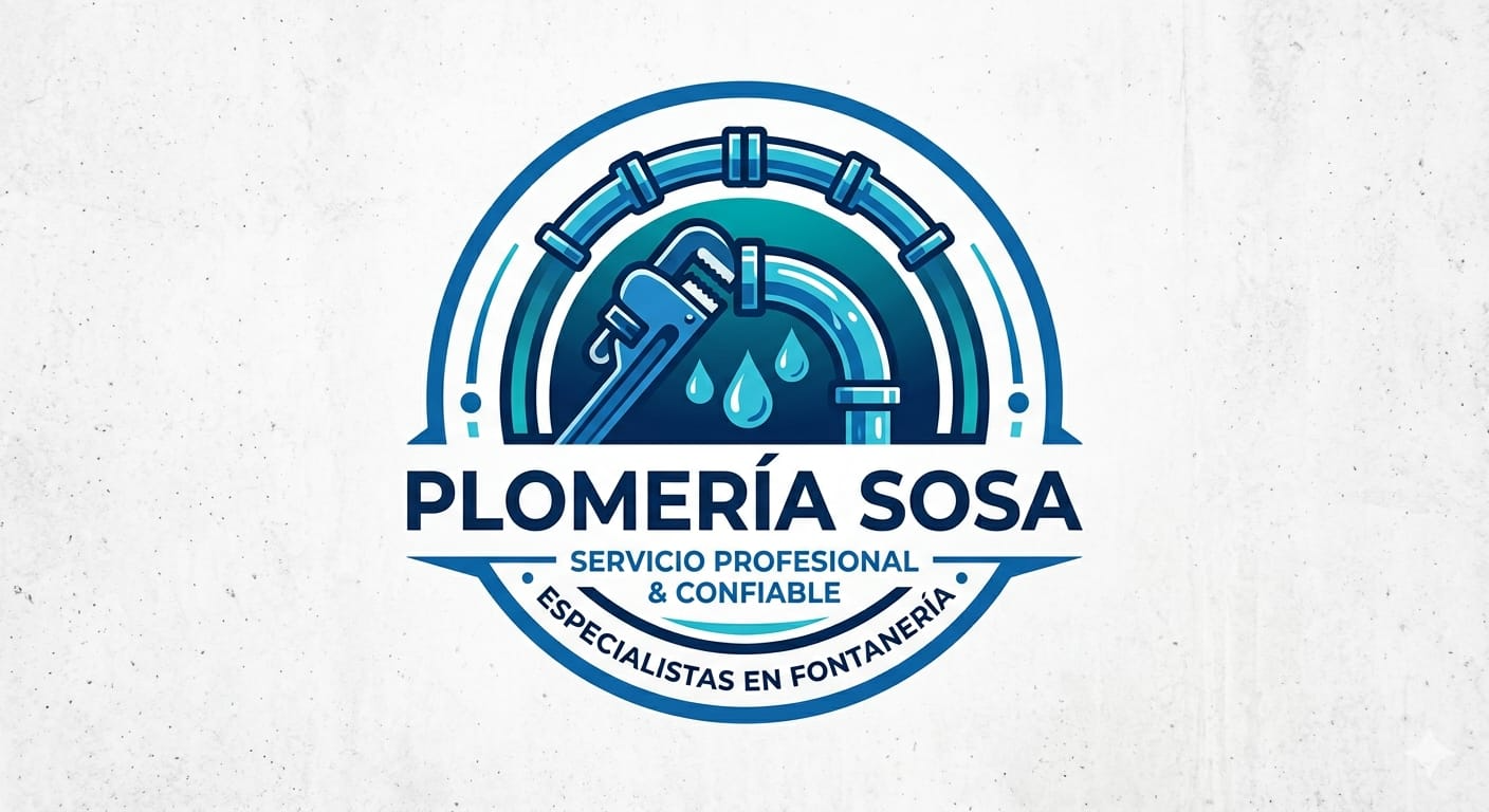 Logotipo Plomería Sosa